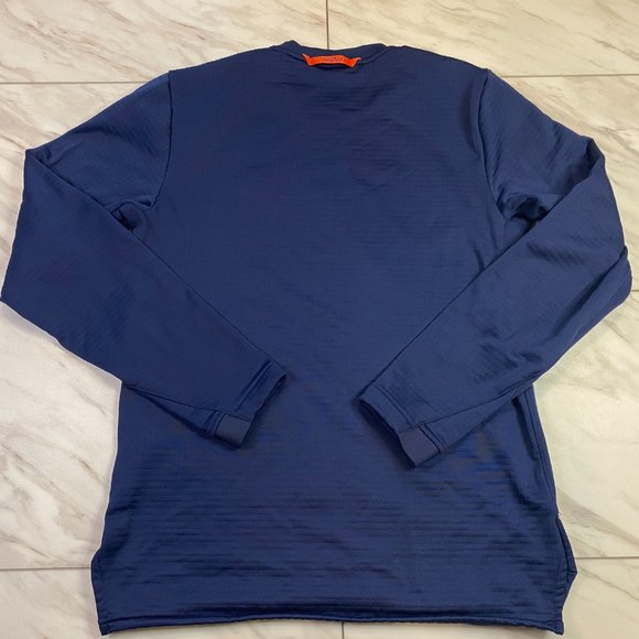 Nike University of Virginia Cavaliers Pullover Sweatshirt Crewneck Blue Small S - Picture 2 of 6